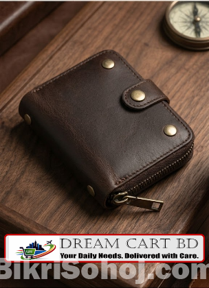 Titan Accordion Card Wallet for Men - Genuine Leather